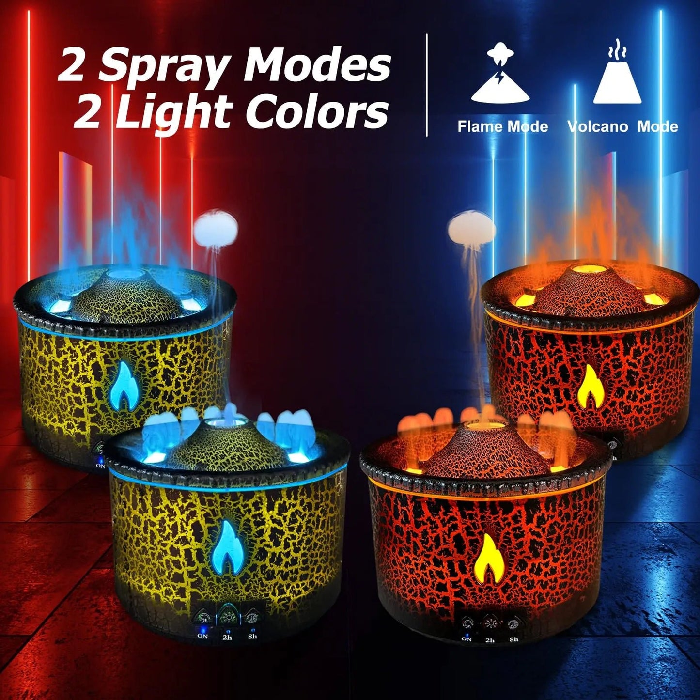 Volcanic Flame Humidifier™ - Lampico