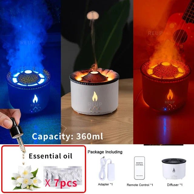 Volcano Flame Humidifier™ - Lampico